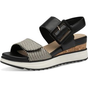 s.Oliver DA.-SANDALETTE für Damen, schwarz, Gr. 42 EU