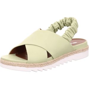 Evaluna Sandale m. Riemen/Gummi Mint für Damen, grün, Gr. 37 EU