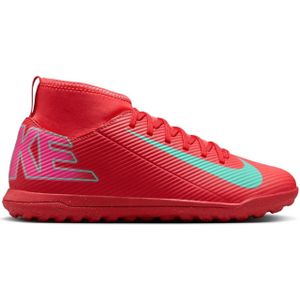 Nike Jr. Mercurial Superfly 10 Club TF Multinocken-Fußballschuhe Kinder 002 - black/black-deep jungle 33 für Kinder, rot, Gr. 33 ½ EU / 2 Kids UK