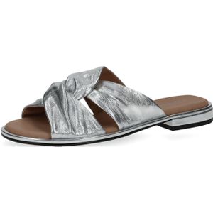 Caprice Da.-Pantolette für Damen, silber, Gr. 36 EU