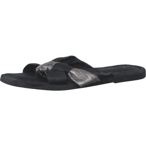 Marco Tozzi Da.-Pantolette für Damen, schwarz, Gr. 39 EU
