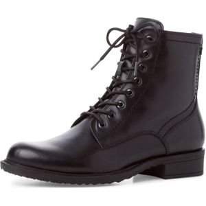 Tamaris 1-1-26812-37/314 CIGAR Schnürstiefel  HW 21/22 für Damen, schwarz, Gr. 37 EU
