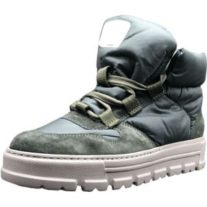 Paul Green Schnürstiefelette für Damen, oliv, Gr. 38 EU / 5 UK