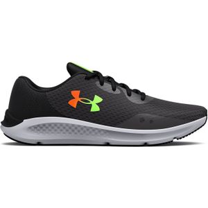Under Armour Charged Pursuit 3 Laufschuhe Herren 100 - jet gray/black/blaze orange 40 für Herren, Gr. 40 ½ EU