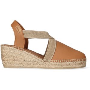 Toni Pons Espadrilles Dames  Cognac Leer