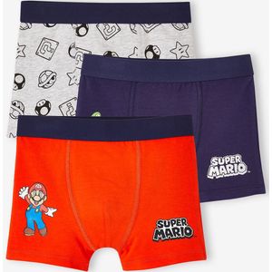 Set van 3 Super Mario� boxershorts voor jongens terracottategel