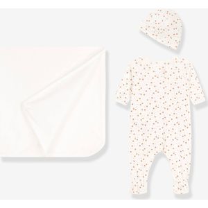 Geschenkkoffer voor de geboorte van een baby - PETIT BATEAU wit