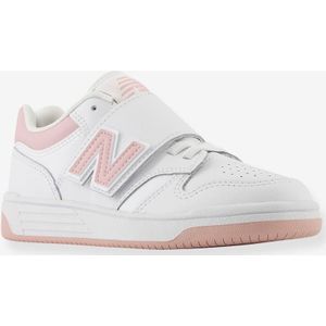 Kindersneakers met veters en klittenband PHB480OP NEW BALANCE� wit