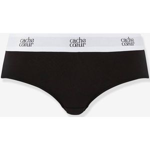 Zwangerschapsshort lage taille Life CACHE COEUR zwart