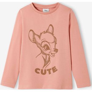 Meisjesshirt met lange mouwen Disney� Bambi roze