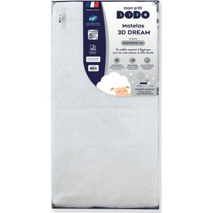 Babymatras 3D dream DODO wit