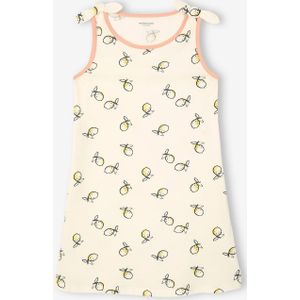 Nachthemd voor meisjes citroenen ecru