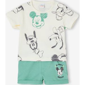 2-delige jongensset Disney� Mickey & Friends groen met print