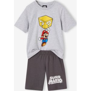 Tweekleurige pyjashort voor jongens Super Mario� antraciet