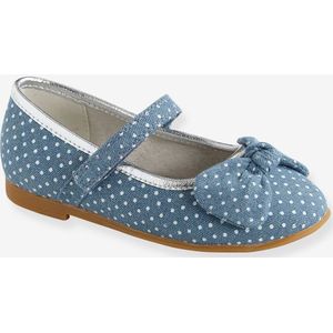 Ballerina's met klittenband meisje kleutercollectie blue denim