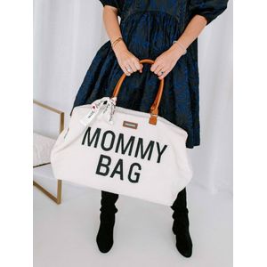 Grote luiertas Mommy Bag Teddy - CHILDHOME ecru