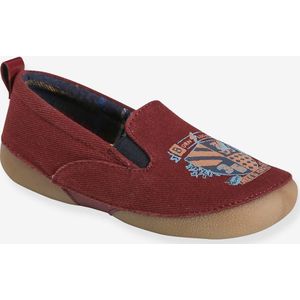 Vertbaudet - Elastische Pantoffels - Blauw - Textiel - Met Embleem