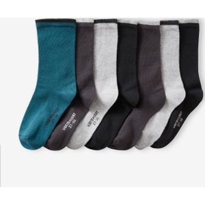 Set van 7 paar jongenssokken Oeko-Tex� groen