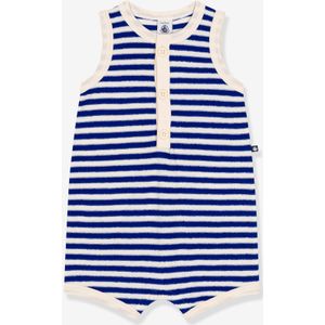 Korte babyjumpsuit van badstof PETIT BATEAU