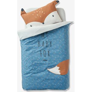 Dekbedhoes baby BABY FOX blauw