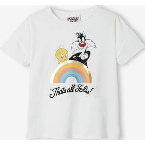 Looney Tunes� Titi en Grosminet meisje T-shirt wit