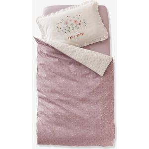 DOUCE PROVENCE Oeko-Tex� omkeerbaar dekbedovertrek voor baby's ecru / parma