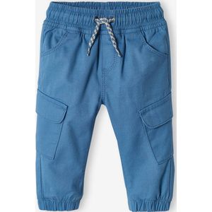 Battlebroek voor baby's jeansblauw