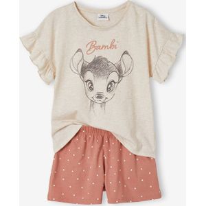 Pyjashort meisje Disney� Bambi gechineerd beige