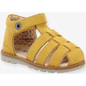 Leren babysandalen Nonopi 927622-10-7 KICKERS� geel