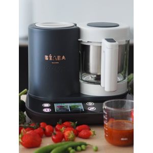 BEABA Babycook Smart aangesloten keukenmachine antracietgrijs/wit