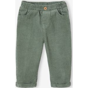 Corduroy babybroek korstmos