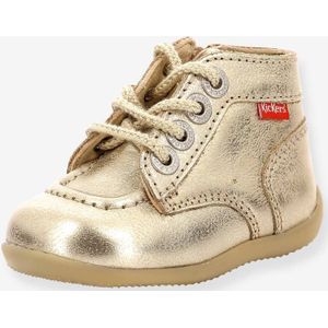 Leren babylaarsjes Bonzip 961630-10-113 KICKERS� goud