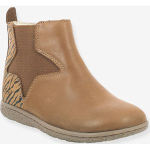 Meisjeslaarsjes Vermillon KICKERS� kameel zebra