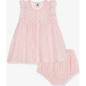 Jurk + bloomer PETIT BATEAU lichtroze