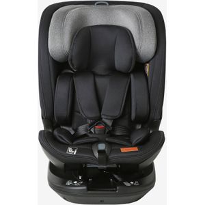 Draaibare autostoel i-Size groep 0+/1/2/3 Roll&Sit VERTBAUDET veel zwart