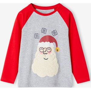 Jongens-T-shirt ""Kerstman"" rood