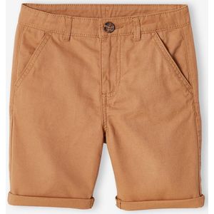 Chino bermuda voor jongens beige