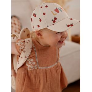 Pet babymeisje appels ecru
