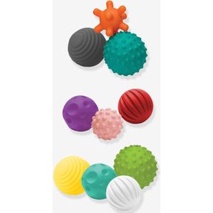 Set van 10 soepele sensorische ballen - INFANTINO meerkleurig