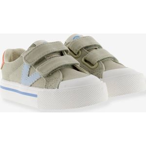 Kindersneakers van gekleurd canvas Tribu Tiras Lona VICTORIA� kaki