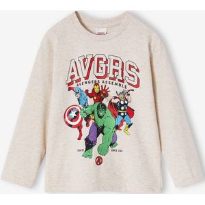 Jongens-T-shirt van Marvel� Avengers gem�leerd beige