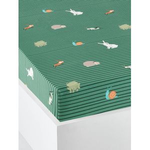 Hoeslaken kind bio* GROENE KLASSE groen