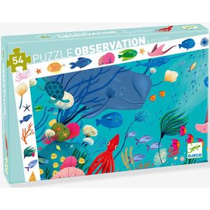 Aquatische Observatie Puzzel (54) - Ontdek het onderwaterleven