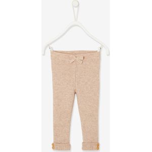 Tricot babylegging beige