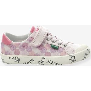 Sneakers voor meisjes Gody Gold KICKERS� roze meerkleurige stippen