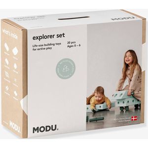 Modu Explorer bouwset - MODU groen