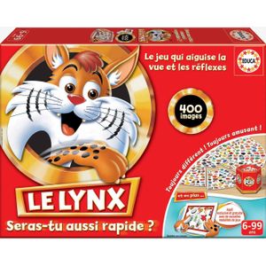 Bordspel Lynx 400 afbeeldingen EDUCA rood