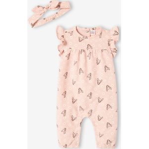 2-delige set met pakje voor meisjesbaby Disney� Bambi + hoofdband oudroze