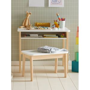 Bureau + kruk voor kinderen �COLIER wit