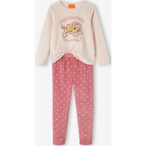 Fluwelen meisjespyjama Paw Patrol� beige